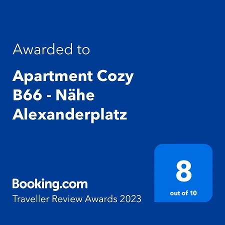 Cozy B66 - Naehe Alexanderplatz 아파트 *